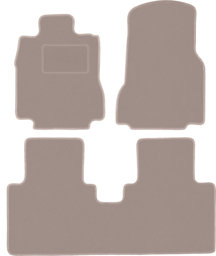 Velours-Autoteppiche für: Mercedes A W168 Family Minivan (2001-2005) Beige