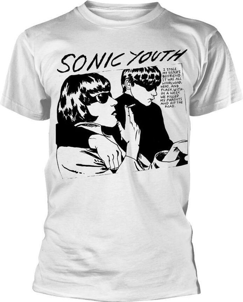 Sonic Youth - "Goo Album Cover" T-Shirt für Herren/Damen Uni PH2390 (M) (Weiß)