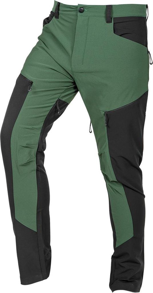 OUTDOOR Arbeitshose, 4-Wege-Stretch, grün-grau, Größe XXXL