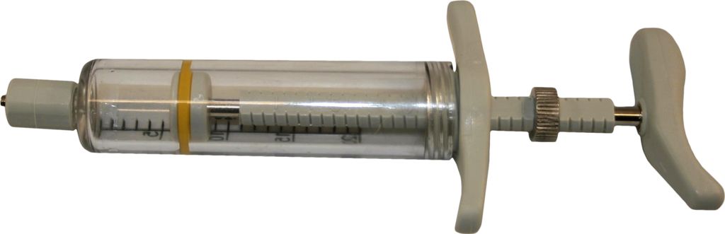 Nylon Spritze 20ml Luer Lock einstellbar