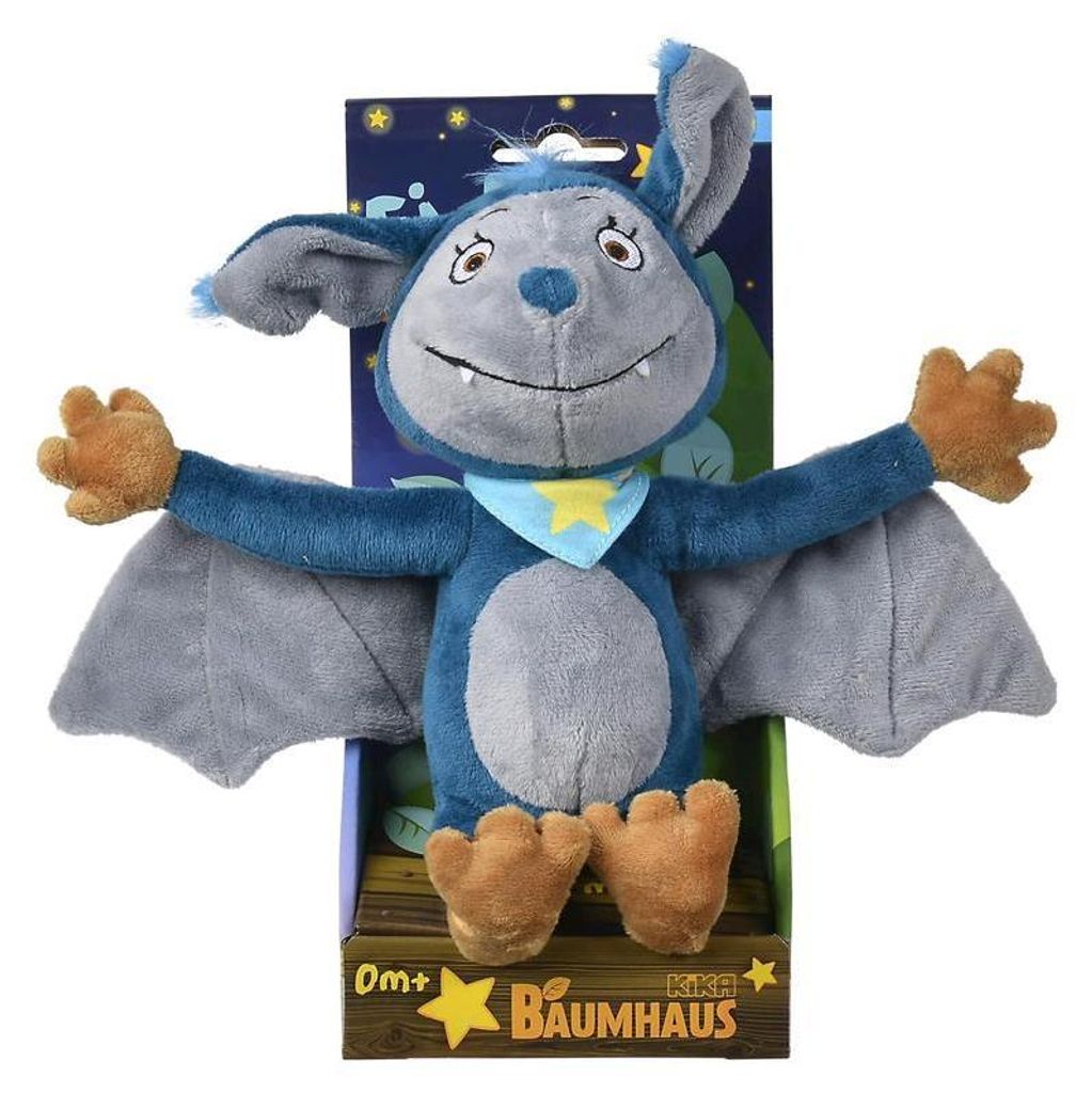 Plyšová hračka Simba Fidi, netopýr, 25 cm, KiKA, model Obrázek produktu 