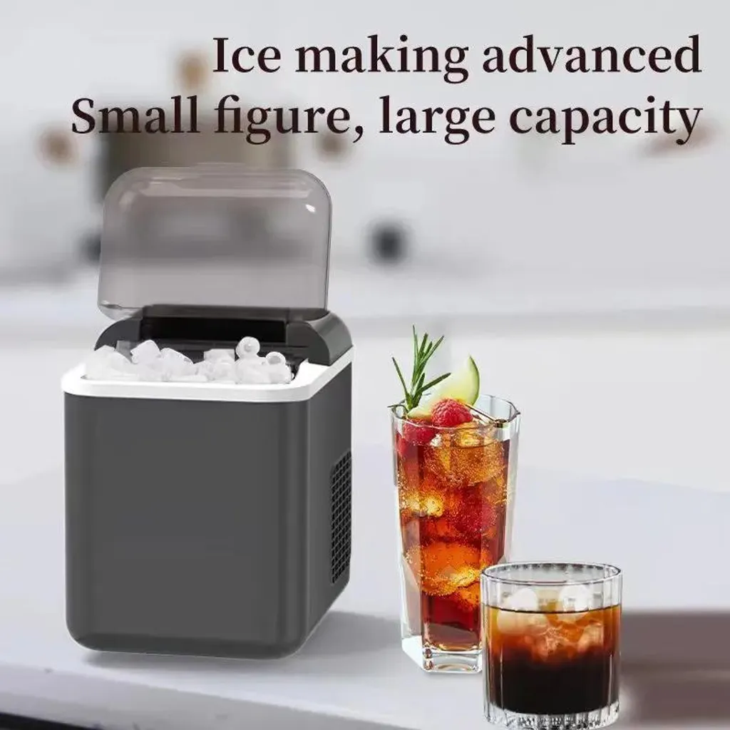 Machine à glaçons connectée Wi-Fi avec taille de glace réglable - 1,3L