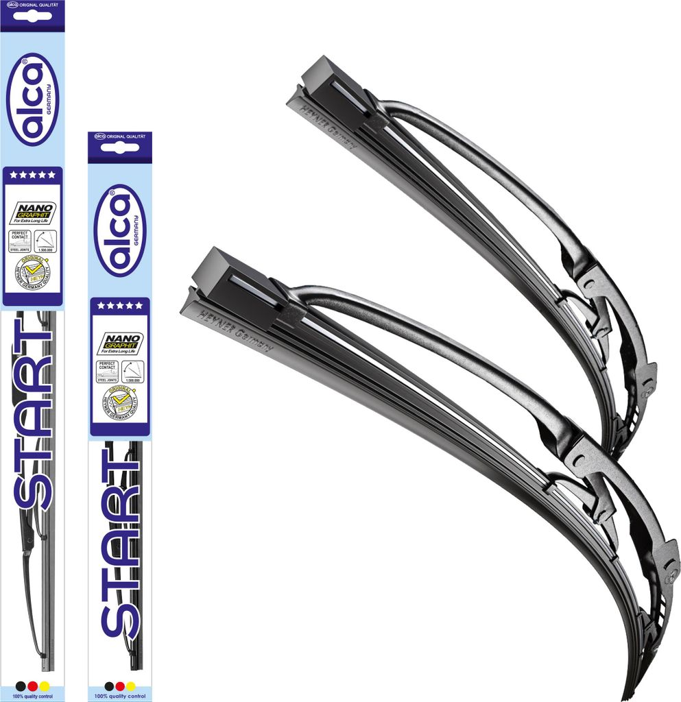 alca Scheibenwischer ideal für SUZUKI JIMNY (07.2018 - 12.2025) START, Gelenkwischer, klassisch