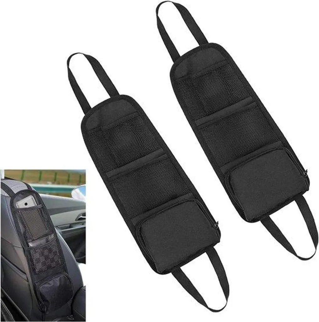 Fini le désordre : Sacs de voiture en 2 parties pour un rangement propre