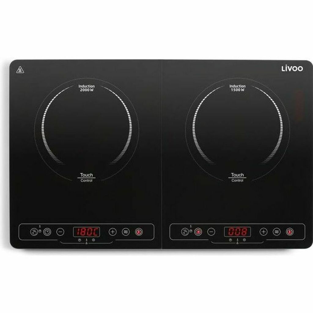 Livoo DOC236, Schwarz, Arbeitsplatte, 58 cm, Produktbild 