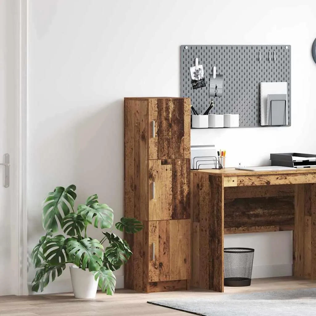 Mobile Salva-spazio vidaXL Highboard 31,5x32 cm Legno Massiccio