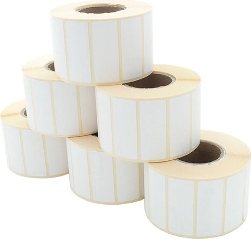 Étiquettes Code-Barres 50x20mm Thermique Direct pour Imprimante Bureau