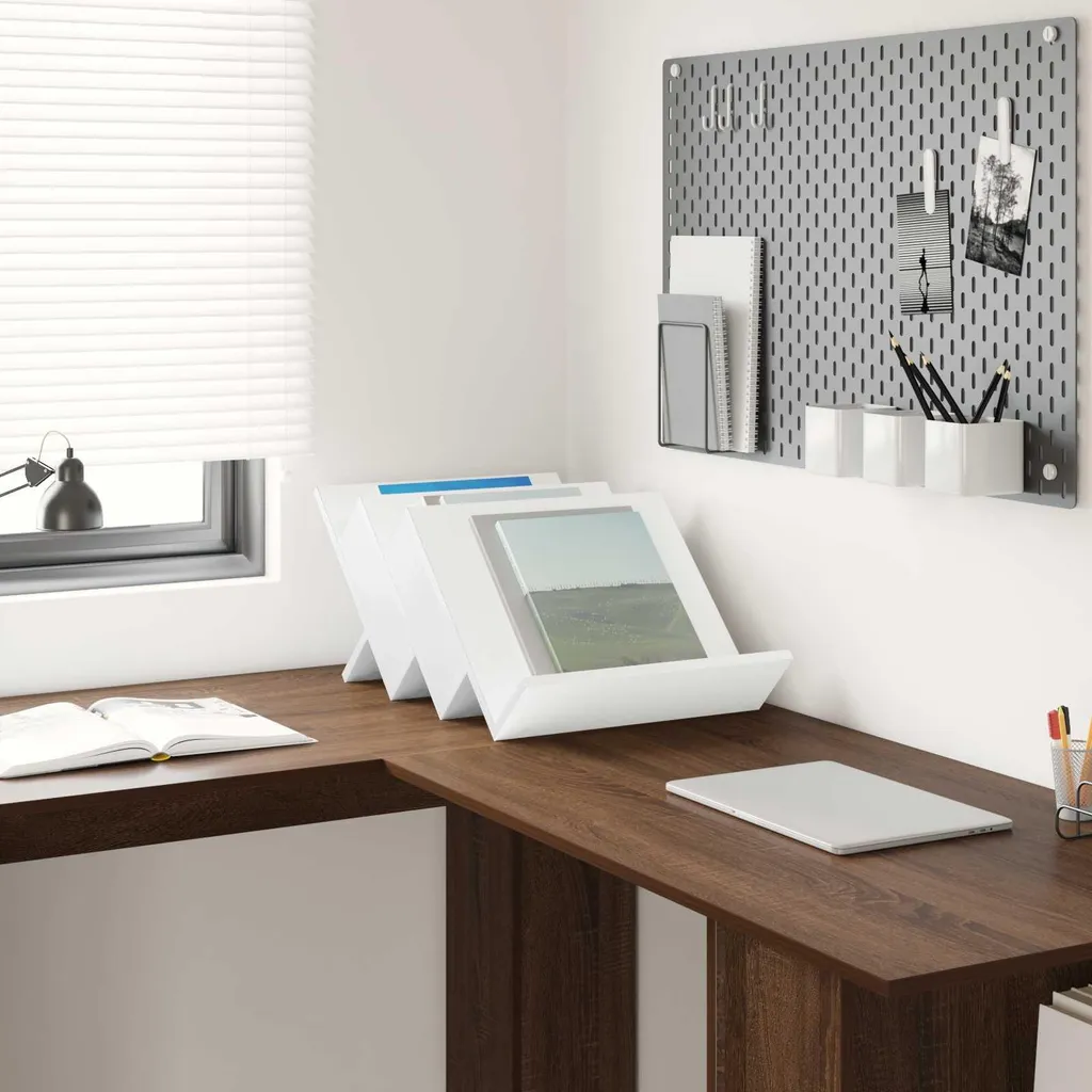 Offerta Scaffale Portariviste SYFAX Bianco - Spazio Extra Casa Ufficio - 4