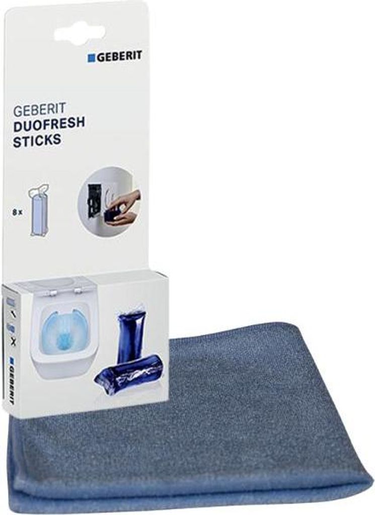 BADfabrik24 Geberit  Duofresh Stick+ Mikrofasertuch Produktbild 