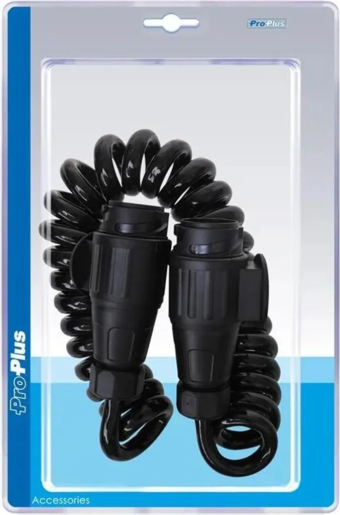 Cavo Spiralato 13 Poli 3,5m per Rimorchio | Prolunga 13-13 Pin PVC