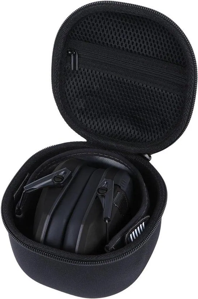 Capuchon de protection Ohropax pour bouchons d'oreilles - Boîtier Noir