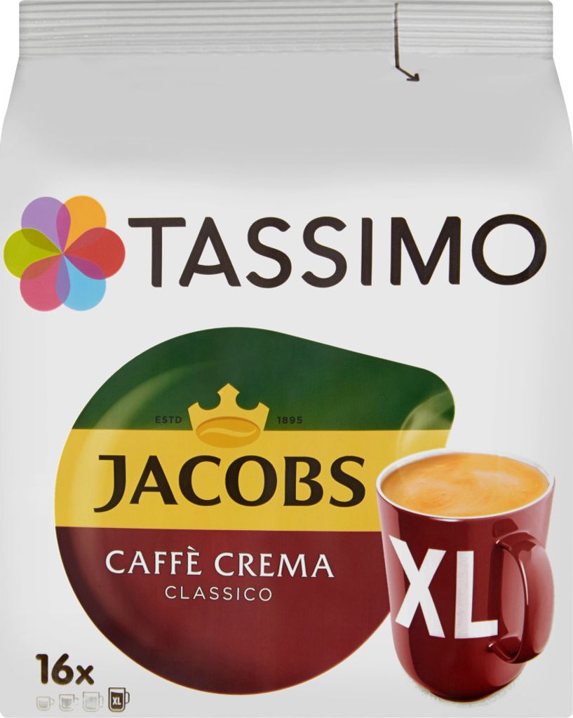 Tassimo Jacobs Classic Cream Coffee XL dein großer Obrázek produktu 10