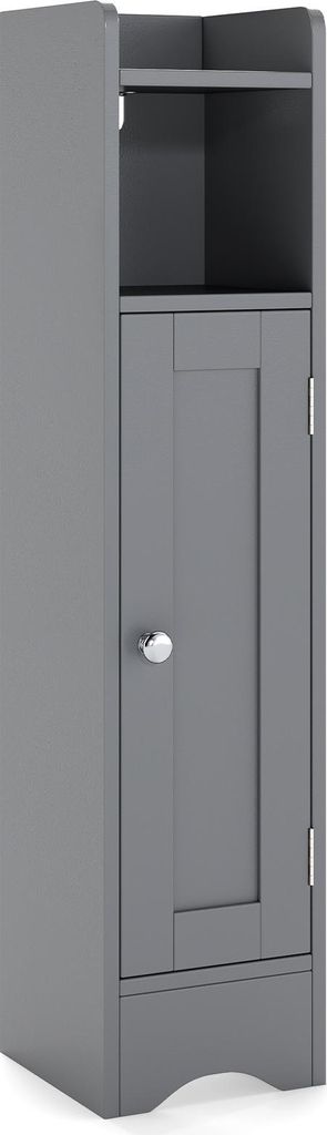 COSTWAY Mobiletto da toilette, mobiletto da bagno stretto, Immagine del prodotto 