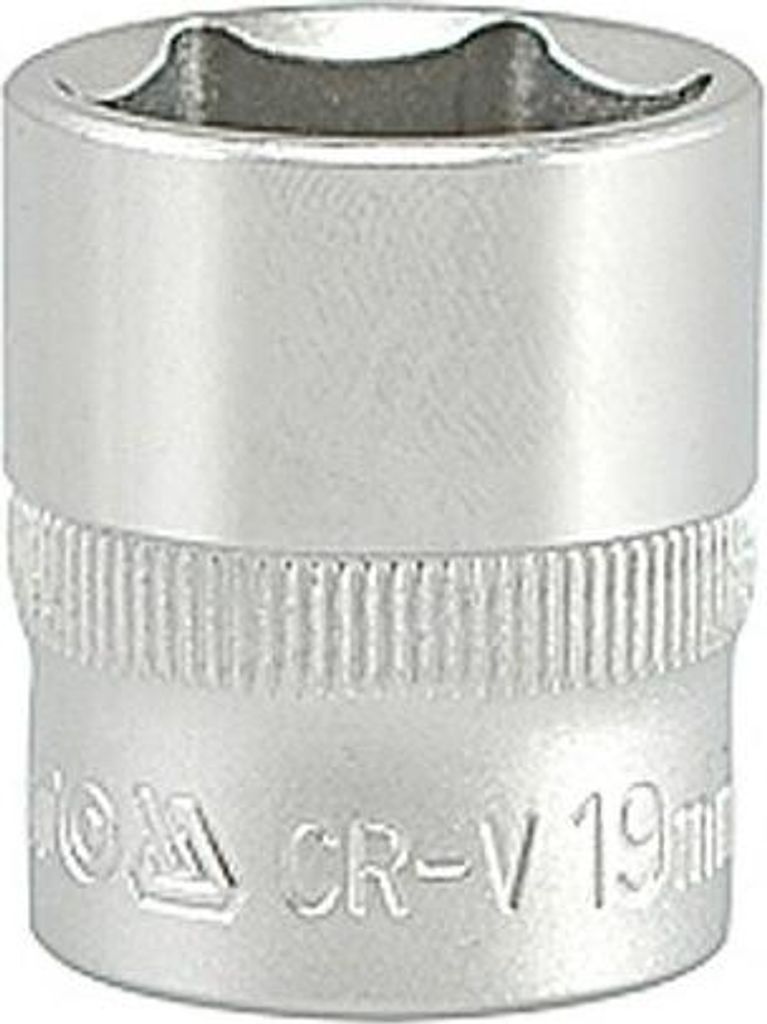 YATO 6-Kant-Steckschlüsseleinsatz 3/8"" kurz 19mm
