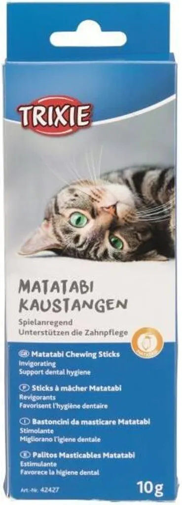 Bastoncini Matatabi per Gatti Stressati - Rimedio Naturale Anti-Noia
