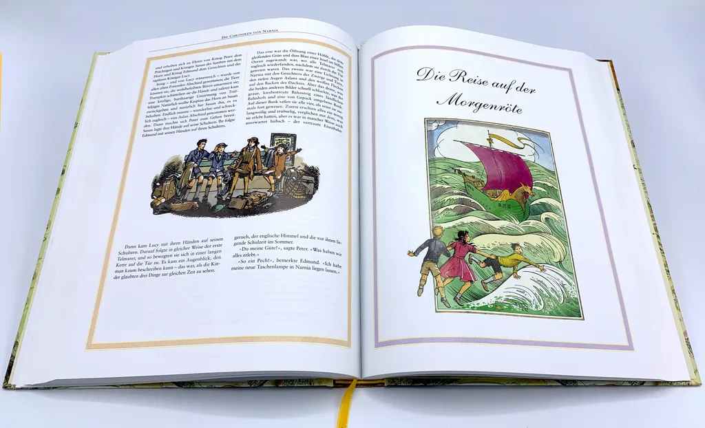 Intégrale Narnia avec illustrations originales et couverture rigide - 5