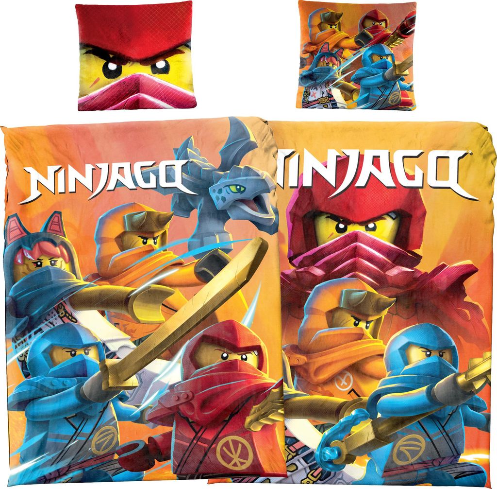 LEGO Ninjago Rise of the Ninjas Bettwäsche Linon/Renforcé Produktbild 