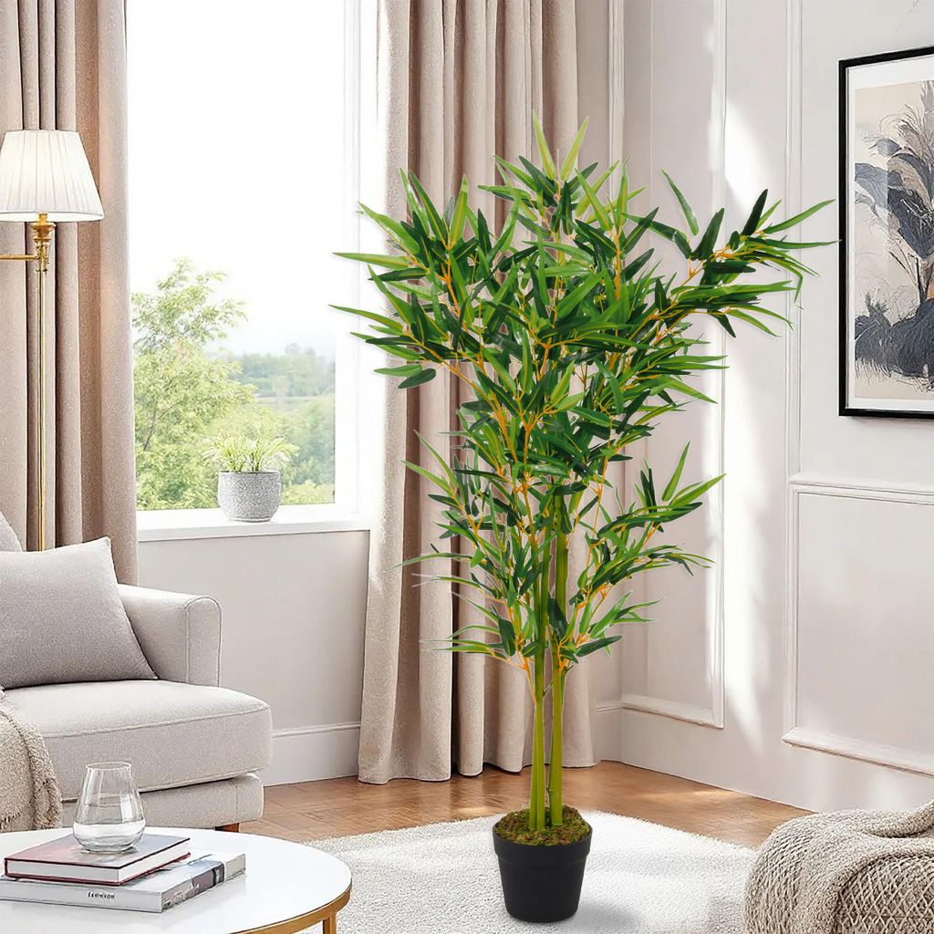 Deko Pflanze 115cm - Modell: Bambus