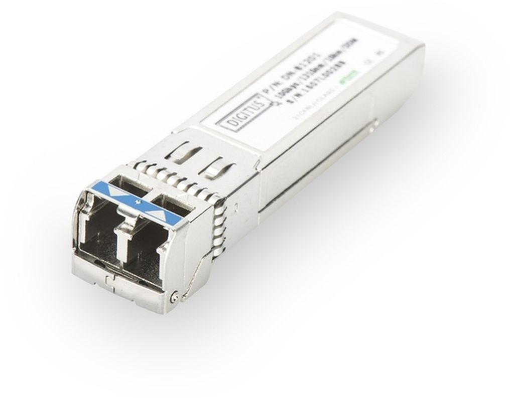 DIGITUS HP-kompatibel SFP+ 10G SM 1310nm 10Km mit DDM,