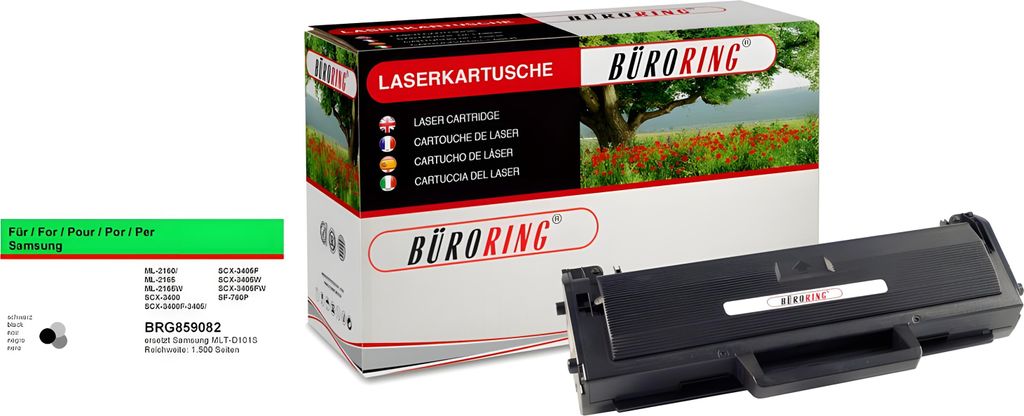 Toner Catridge schwarz für Samsung ML-2160, 2162, 2165, 2168,