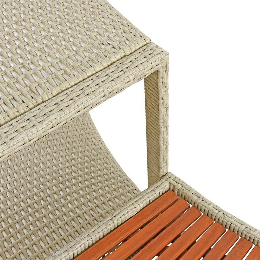 Whirlpool Umrandung Poolumrandung Poolverkleidung Rattan Produktbild 8