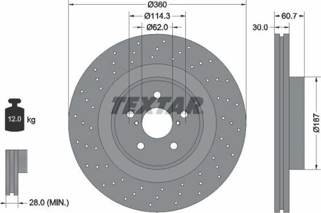 Disque de frein Textar 92199703 : Stop aux vibrations sur IS