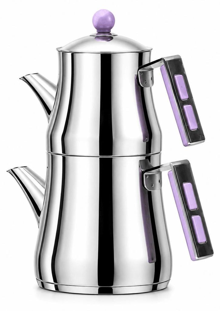 Scheffler Edelstahl Teekanne Caydanlik Harem Family 1.8L + Produktbild 