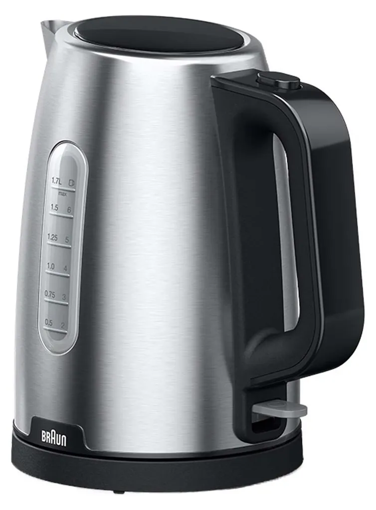 Braun WK 1500 BK PurShine Bouilloire Électrique Noire de 1,7 Litre