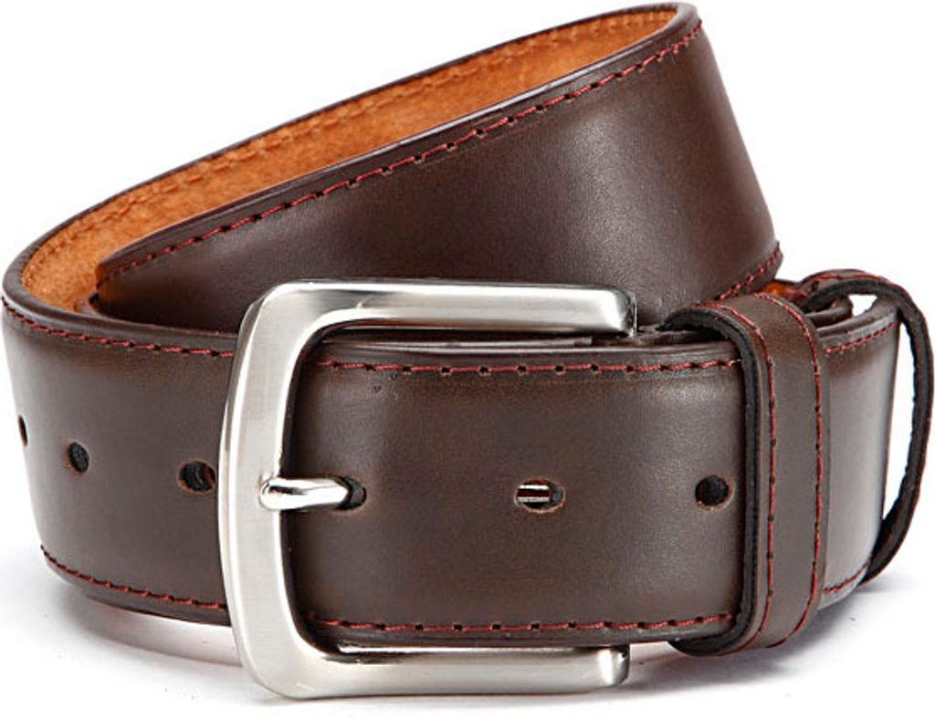 Tresorgürtel Gürteltresor Geldgürtel Geheimfach Safe Gürtel Braun Bundweite 125cm