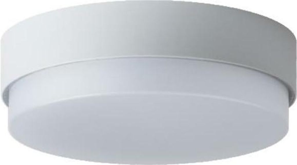 OSMONT TRI57209 TRITON 1 Industrieleuchte für Decke/Wand, Kunststoff, silber/weiß, Schutzart IP65, 3000 K, 13 W LED HF