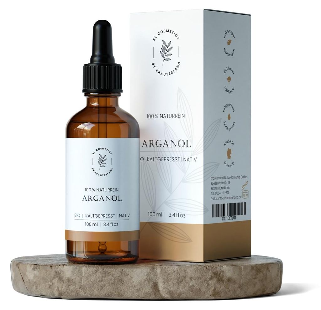 Arganöl Hautöl 100ml kaltgepresst naturbelassen aus Produktbild 