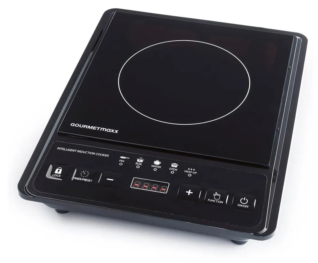 Réchaud induction portable GOURMETmaxx avec surface tactile vitrocéramique - 2