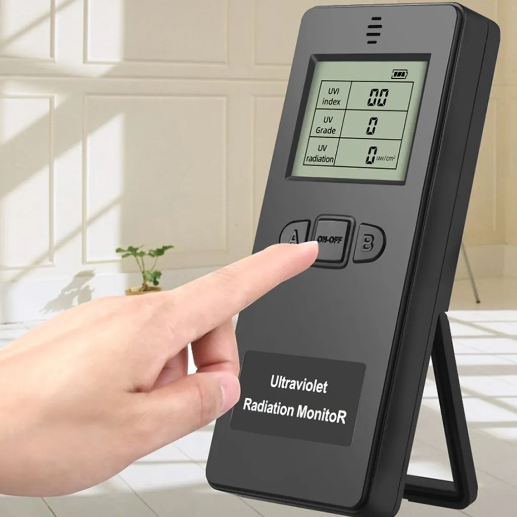 Radiomètre UV numérique portable testeur d'indice UVI pour extérieur - 7