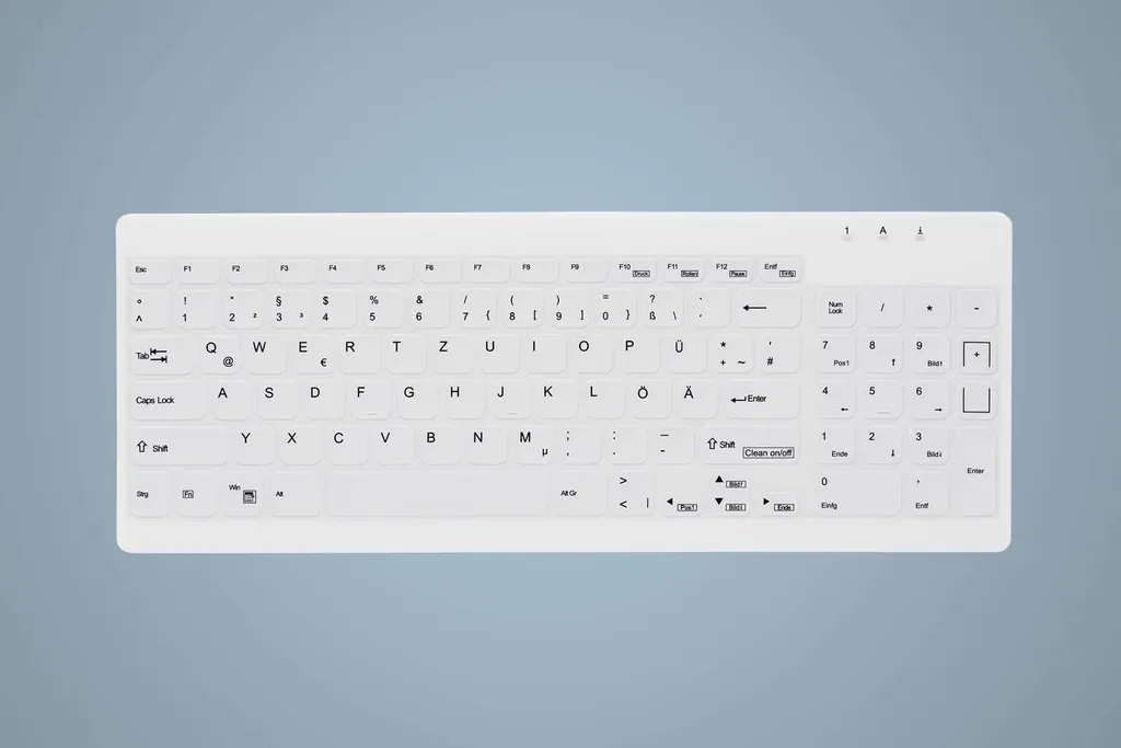 Cherry Active Key AK-C7012 Clavier Médical IP68 Entièrement Scellé - 3