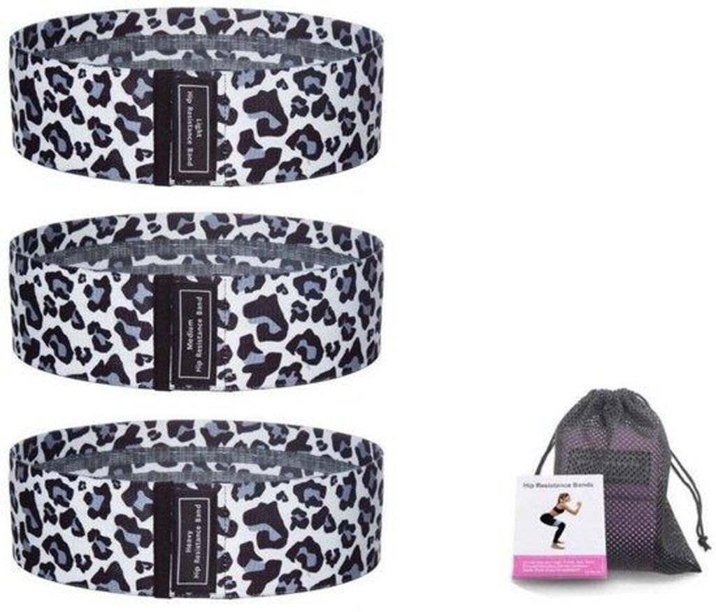 Bandes élastiques de fitness, lot de 3, antidérapantes, 3 Image du produit 