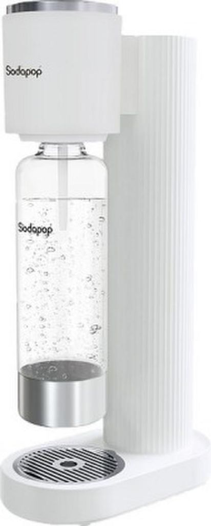 SODAPOP Wassersprudler Cooper Pro, weiß, 1x 850ml PET-Flasche