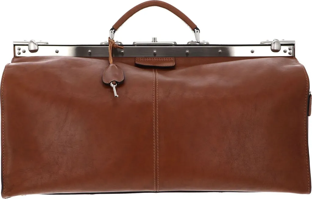 Duffle Bag Cuir PICARD Toscana : Sac Voyage Spacieux Couleur Camel