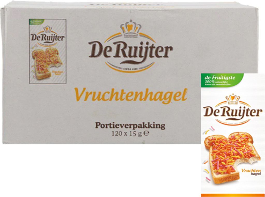 De Ruijter - Fruchtstreusel - 120x 15g
