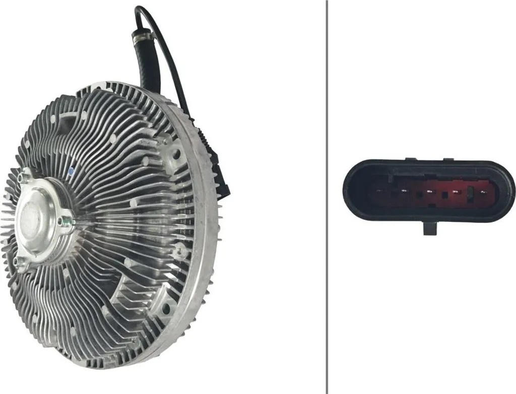 Embrayage ventilateur DAF CF HELLA 275 mm contre la surchauffe moteur