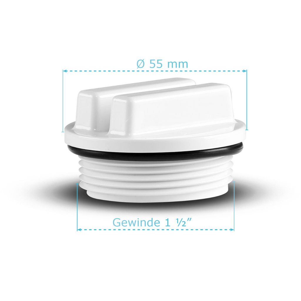 Einlaufdüse Simple Für 125 Mm Rohr – Passend Für Lüftungsgitter 17 X 17 Cm