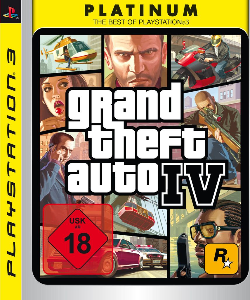 Grand Theft Auto IV - Ungeschnitten [PLA] Produktbild 