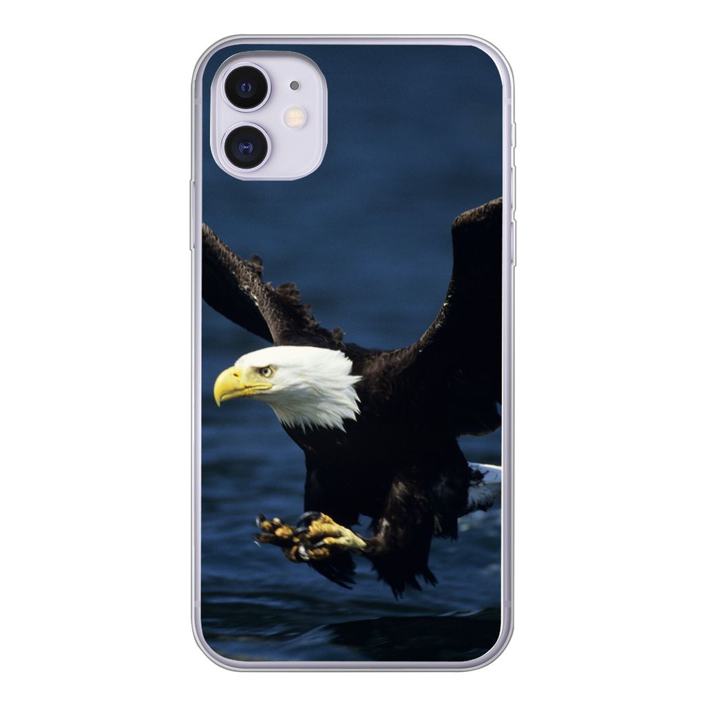 MuchoWow® Handyhülle Schutzhülle Hülle für iPhone 11 Adler Produktbild 