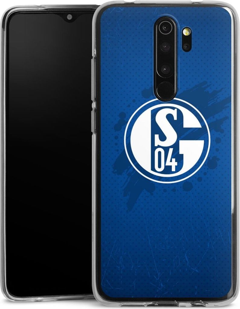 DeinDesign Handyhülle für Xiaomi Redmi Note 8 Pro Silikon Hülle Case Smartphone Schutzhülle Bundesliga FC Schalke 04 Offizielles Lizenzprodukt