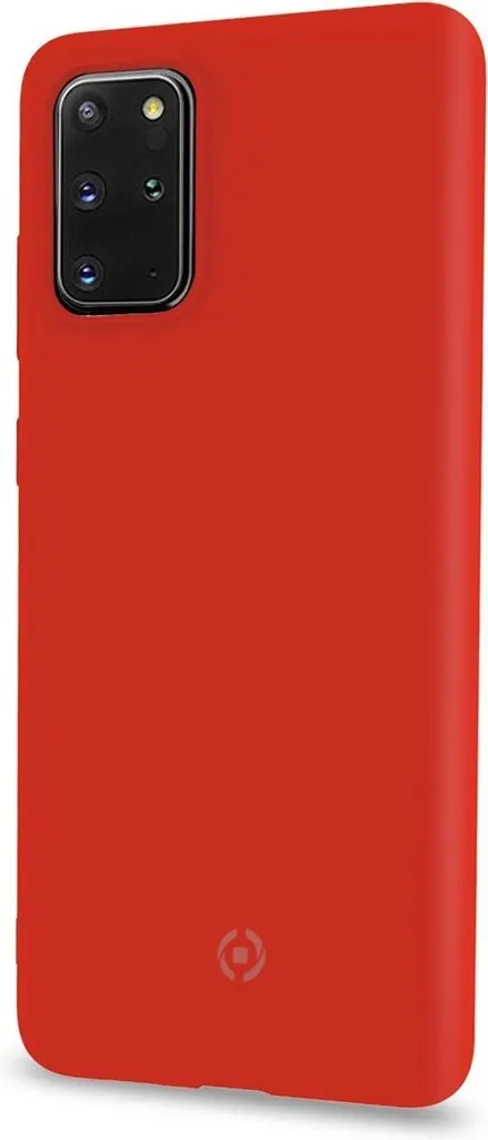 Celly Feeling Cover Rosso 6.7" Custodia Silicone Liquido Soft-Touch