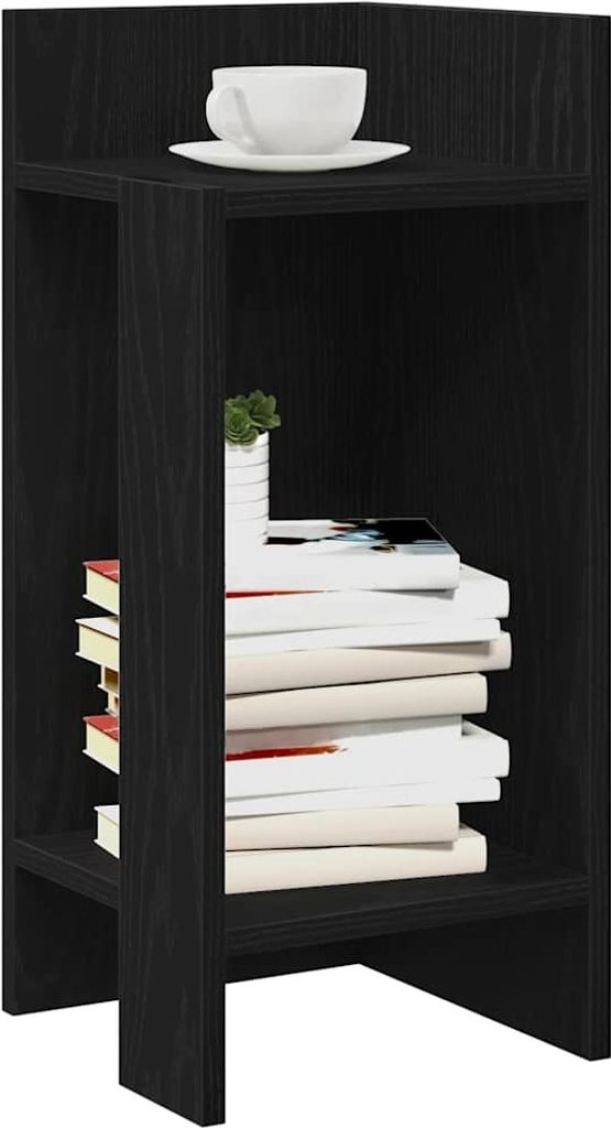 "SALE 2026"Beistelltisch - modernes Design - Flurtisch/Wohnzimmertisch - mit Ablage Schwarz 25,5x27x60cm DE898966 - Konsolentische