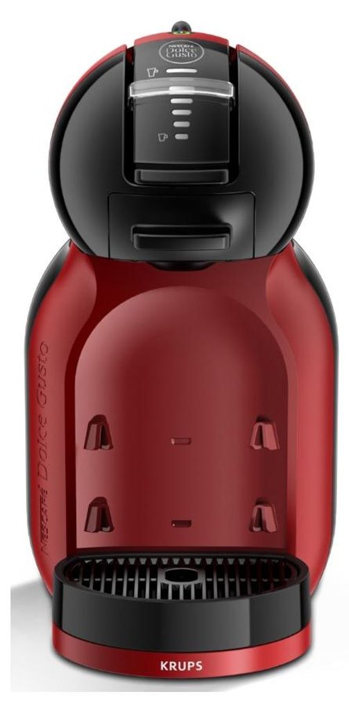 Krups Mini Me YY5219FD, Pad-Kaffeemaschine, 0,8 l, Kaffeekapsel, 1500 W, Schwarz, Rot