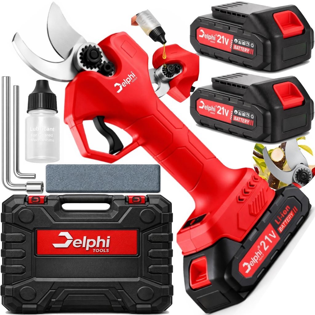 SÉCATEUR ÉLECTRIQUE DE JARDIN SANS FIL 2xBATTERIE 30 mm Image du produit 