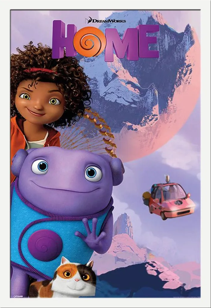 Offerta Poster Luna Smektakulärer Trip + Cornice Bianca Shinsuke