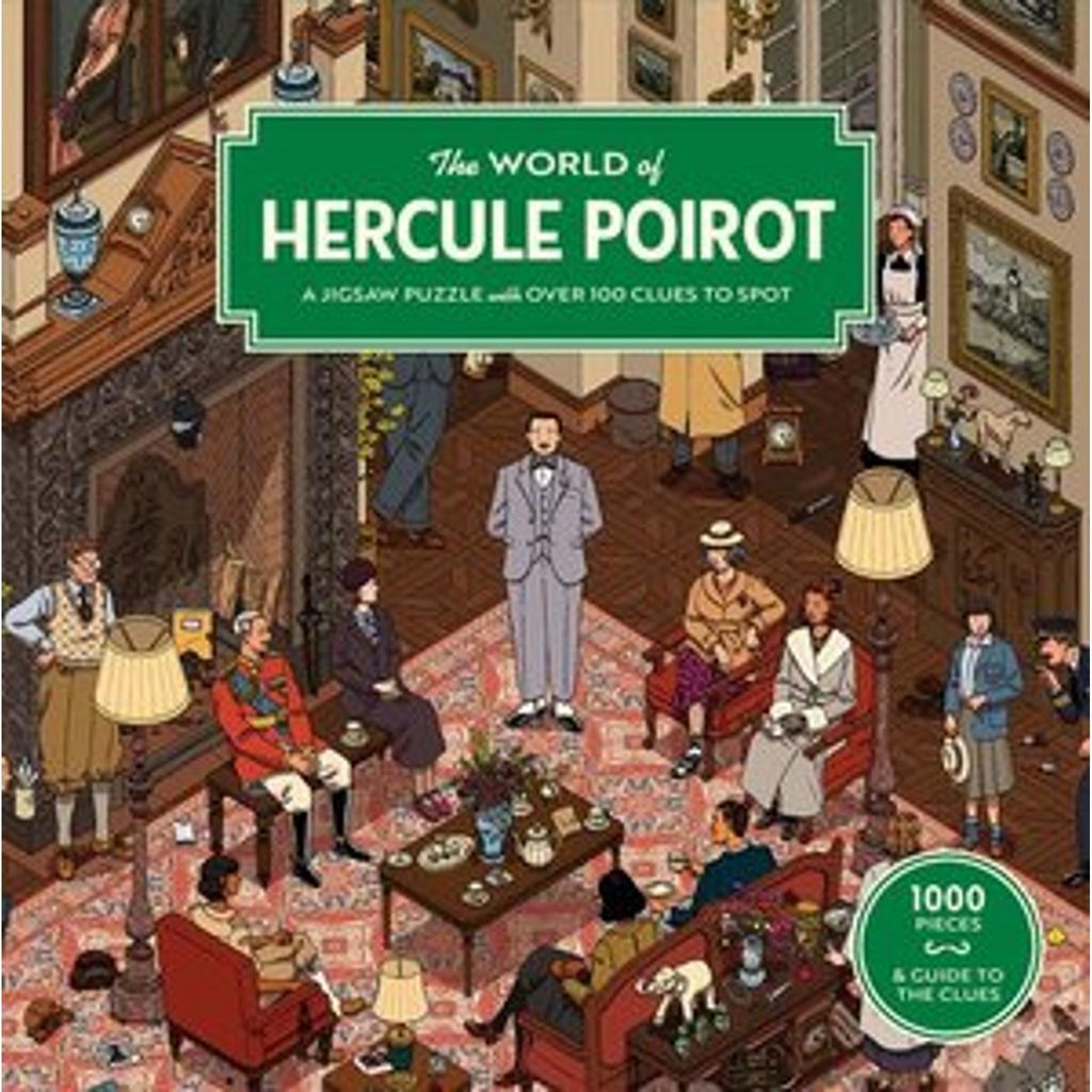 The World of Hercule Poirot 1000 Piece Puzzle Image du produit 