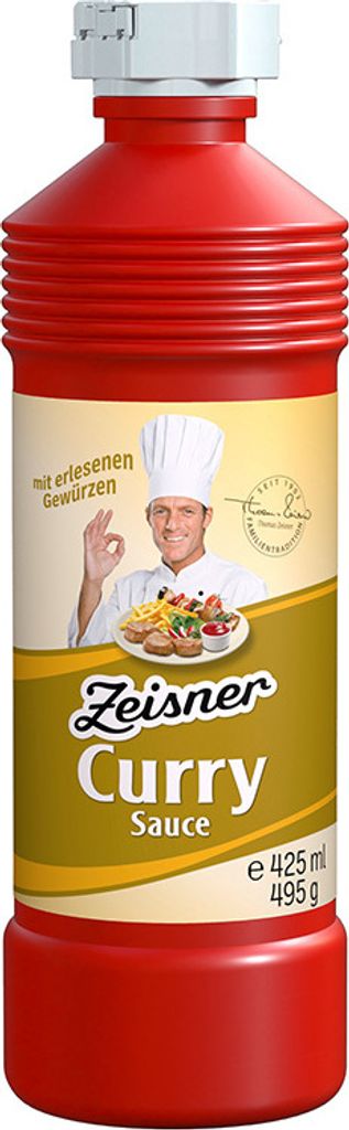ZEISNER Curry Sauce 425ml Produktbild 